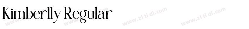 Kimberlly Regular字体转换 Kimberlly Regular字体转换